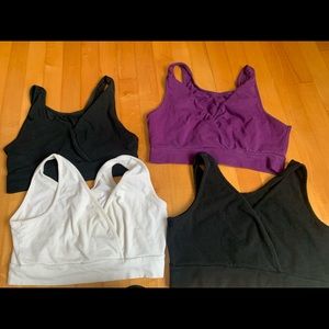 Kindred Braverly soft organic cotton nursing bra bundle